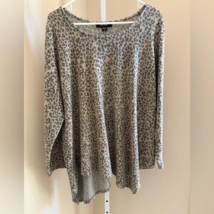 Karen Kane Animal Asymmetric Top